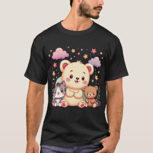 Kawaii Cuteness – Playful & Nostalgic Design T-Shirt