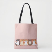 Kawaii Cutie Kitty Crew Girly Peach Pink Cat Mum