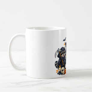 Kawaii Demon Hunter Racoon & Friends – Spooky Coffee Mug