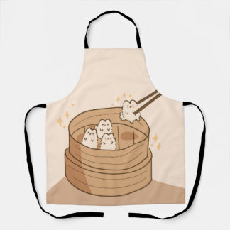 Kawaii Dim Sum Bunny Apron