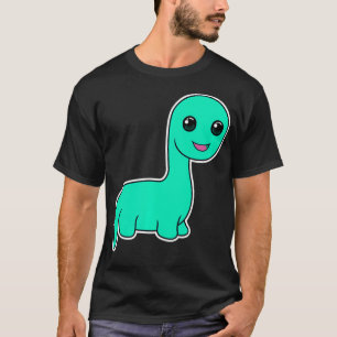 Kawaii Dino Brachiosaurus  T-Shirt