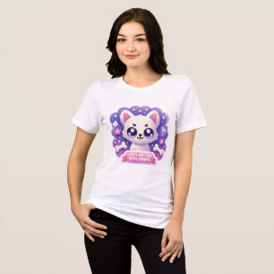 Kawaii Dog Life’s Better with Paws Cute Puppy Tee