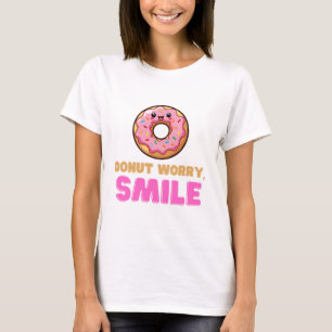 Kawaii Doughnut Delight Sweet and Adorable T-Shirt