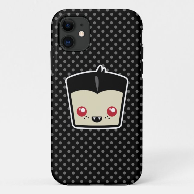 Kawaii Dracula iPhone Case (Back)
