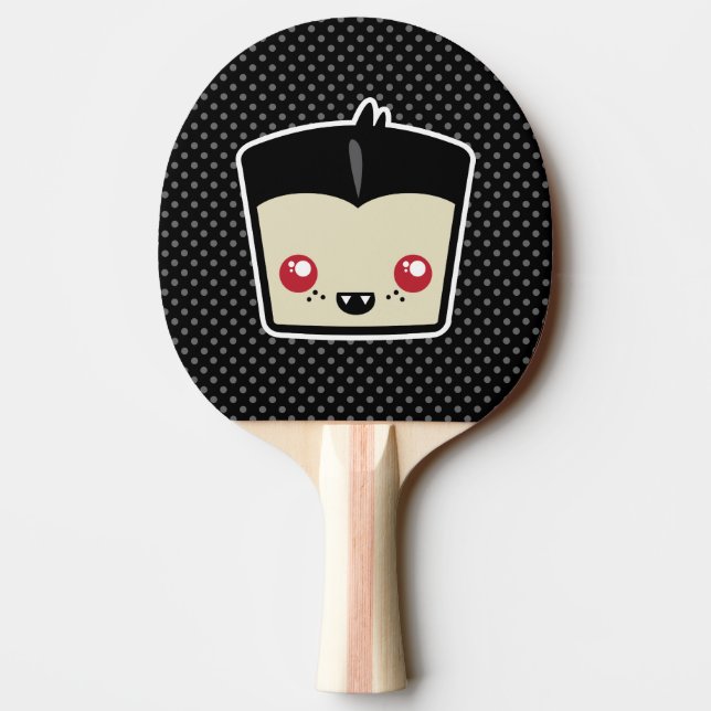 Kawaii Dracula Ping Pong Paddle (Back)