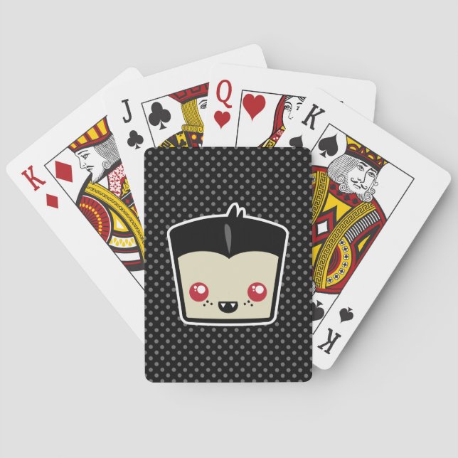 Kawaii Dracula Playing Cards (Back)