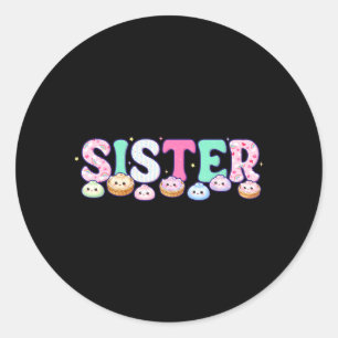 Kawaii Dumpling Sister Birthday Girl Dumpling Classic Round Sticker