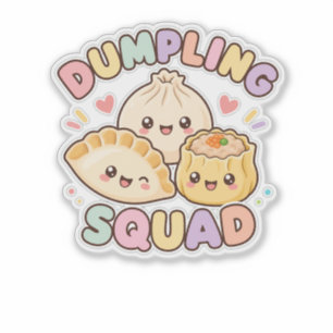 Kawaii Dumpling Squad Cute Asian Foodie Gift