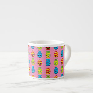 Kawaii Easter Eggs with Ribbons Espresso Cup