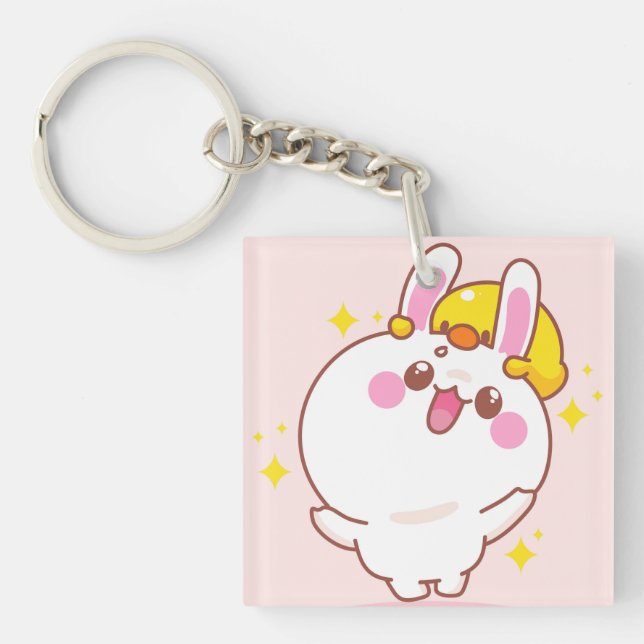 Kawaii Easter Key Ring (Front)