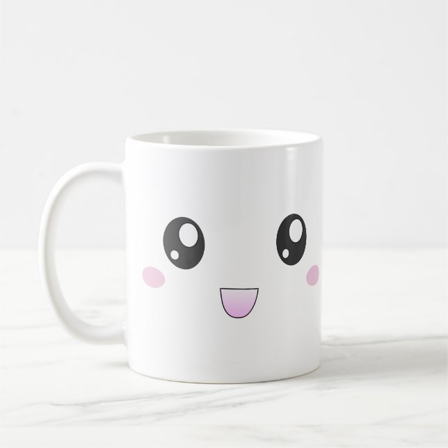 Kawaii face mug (Left)