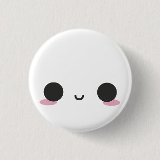 Kawaii Faces 3 Cm Round Badge