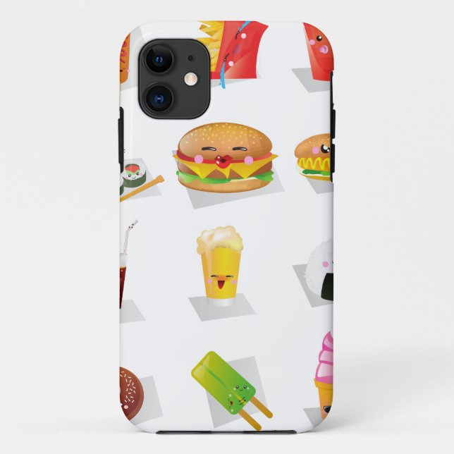 kawaii fast food Case-Mate iPhone case (Back)