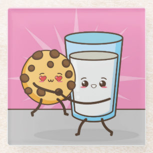 Kawaii Food Glass Coaster