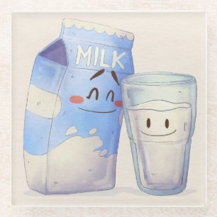 Kawaii Food Glass Coaster