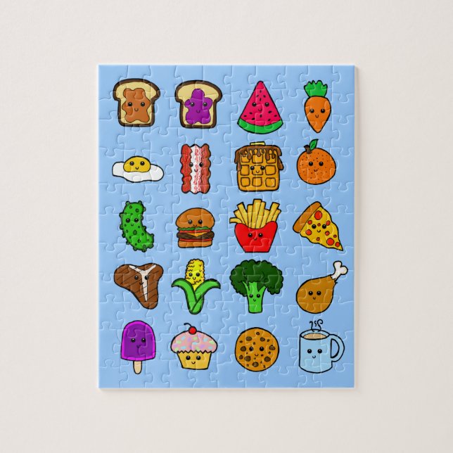Kawaii Food Jigsaw Puzzle (Vertical)