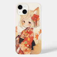 Kawaii Fox With Kimono