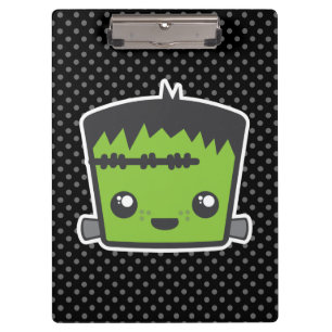 Kawaii Frankenstein Clip Board