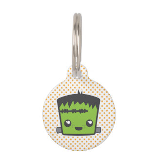 Kawaii Frankenstein Dog Tag