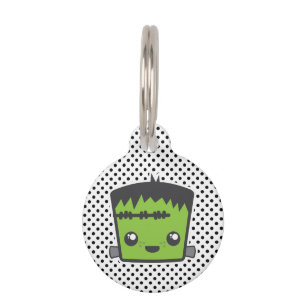 Kawaii Frankenstein Dog Tag