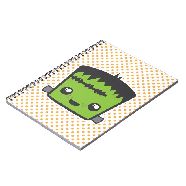 Kawaii Frankenstein Notebook (Left Side)