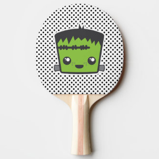 Kawaii Frankenstein Ping Pong Paddle