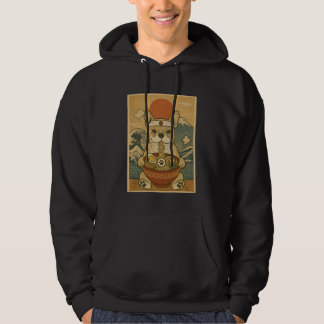 Kawaii French Bulldog Japanese Ramen Noodles 1 Hoodie