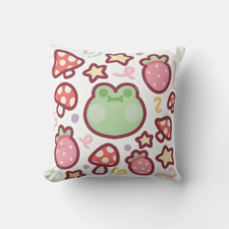 Kawaii frog cushion
