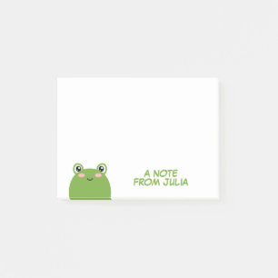 Kawaii Frog Post-it Notes