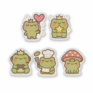 Kawaii Frog Sticke