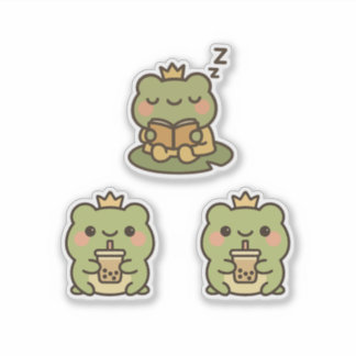 Kawaii Frog Sticke