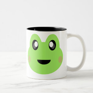 KAWAII FROG SUPER CUTE SWEETY Two-Tone COFFEE MUG