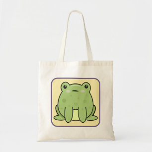 Kawaii Frog, Toad Tote Bag