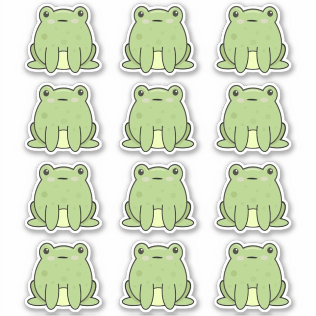 Kawaii Frogs (Front)
