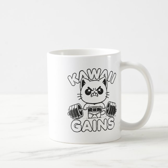 Kawaii Gains  Coffee Mug (Right)