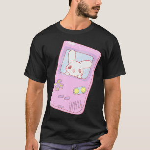 Kawaii Gamer Bunny Rabbit Pastel Cute Rabbit T-Shirt