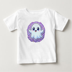 Kawaii Ghost Baby Bodysuit – Cute Halloween Outfit