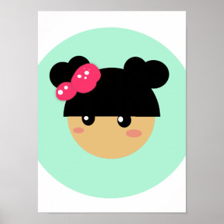 kawaii girl poster