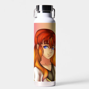 Kawaii Girl Water Bottle