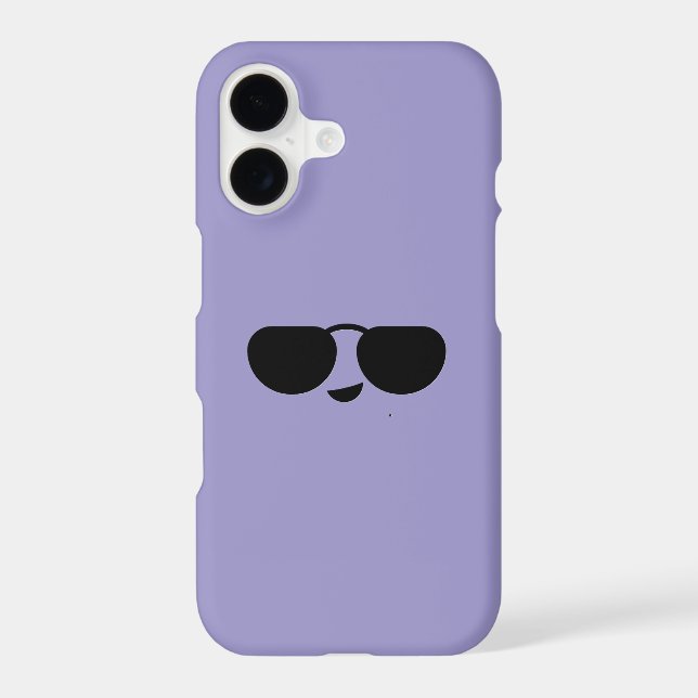 Kawaii Glasses Design iPhone 17 Case (Back)