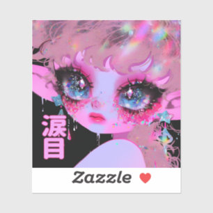 Kawaii Glitter Teary Eyes "Namidame" Japanese