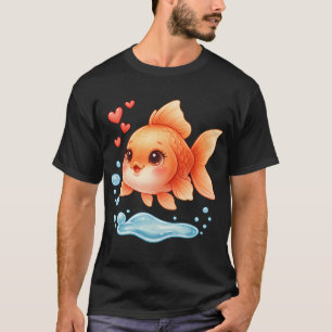 Kawaii Goldfish T-Shirt