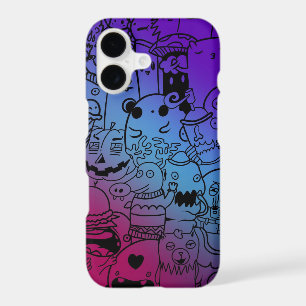 Kawaii Graffiti Characters Case-Mate iPhone 17