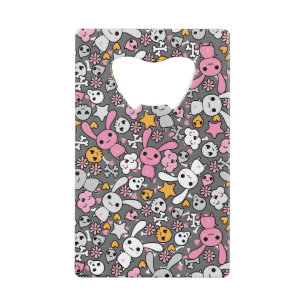 kawaii grey pattern