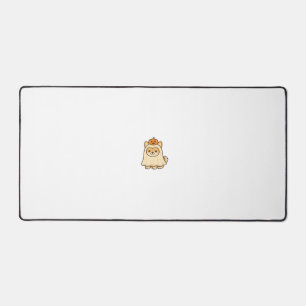 Kawaii Halloween Dog � Pumpkin Ghost Puppy Sticker Desk Mat