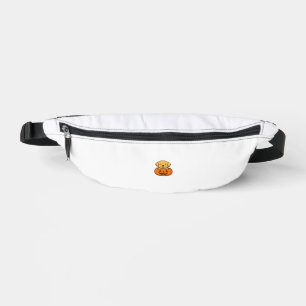 Kawaii Halloween Dog � Pumpkin Puppy Sticker Boxy Bum Bags