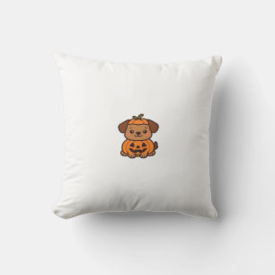Kawaii Halloween Dog � Pumpkin Puppy Sticker Class Cushion