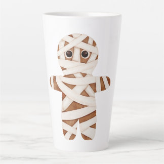 Kawaii Halloween Mummy Decoration Latte Mug