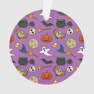 Kawaii Halloween Pack Ornament