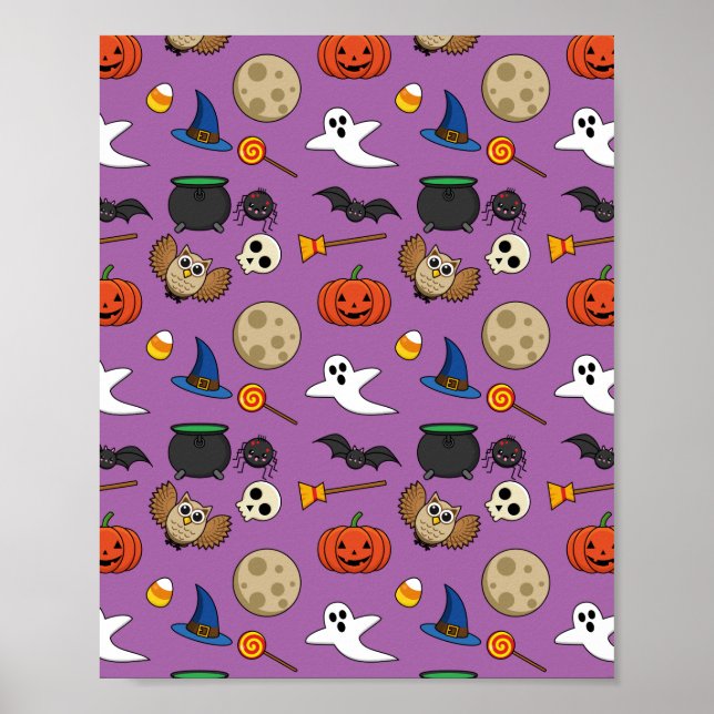 Kawaii Halloween Pack Poster (Front)